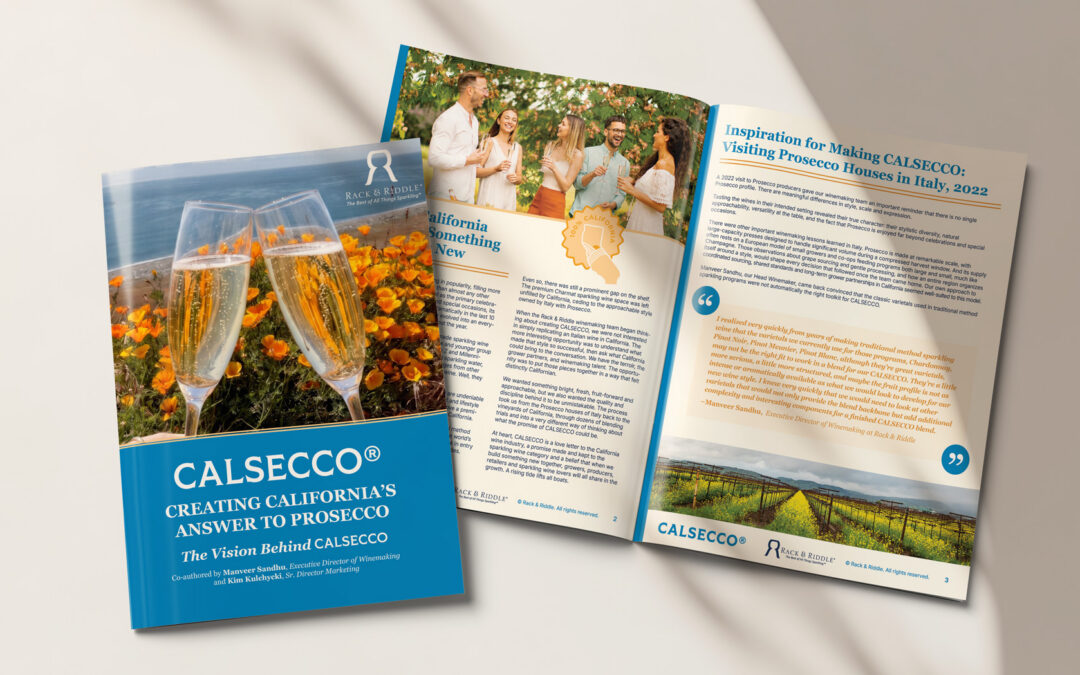CREATING CALIFORNIA’S ANSWER TO PROSECCO